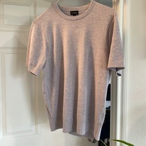 Club Monaco short sleeve sweater